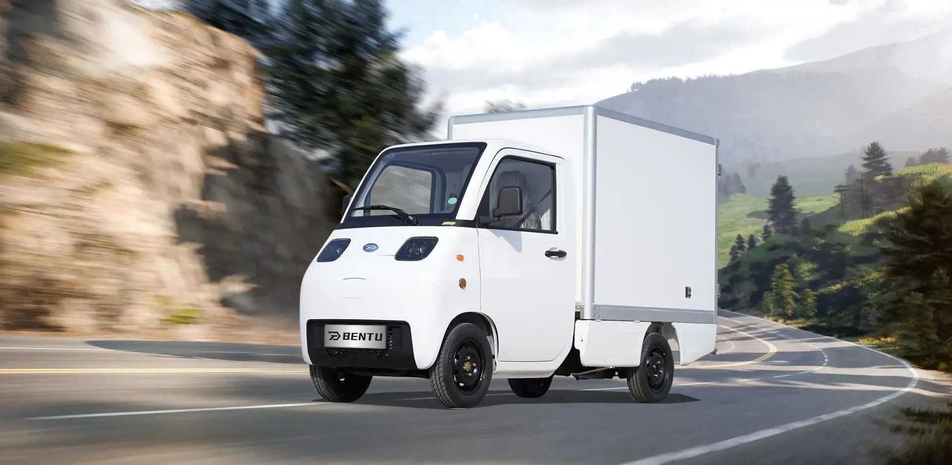 Chine EEC Mini Electric Vehicle Box de livraison de nourriture 3KW Factory